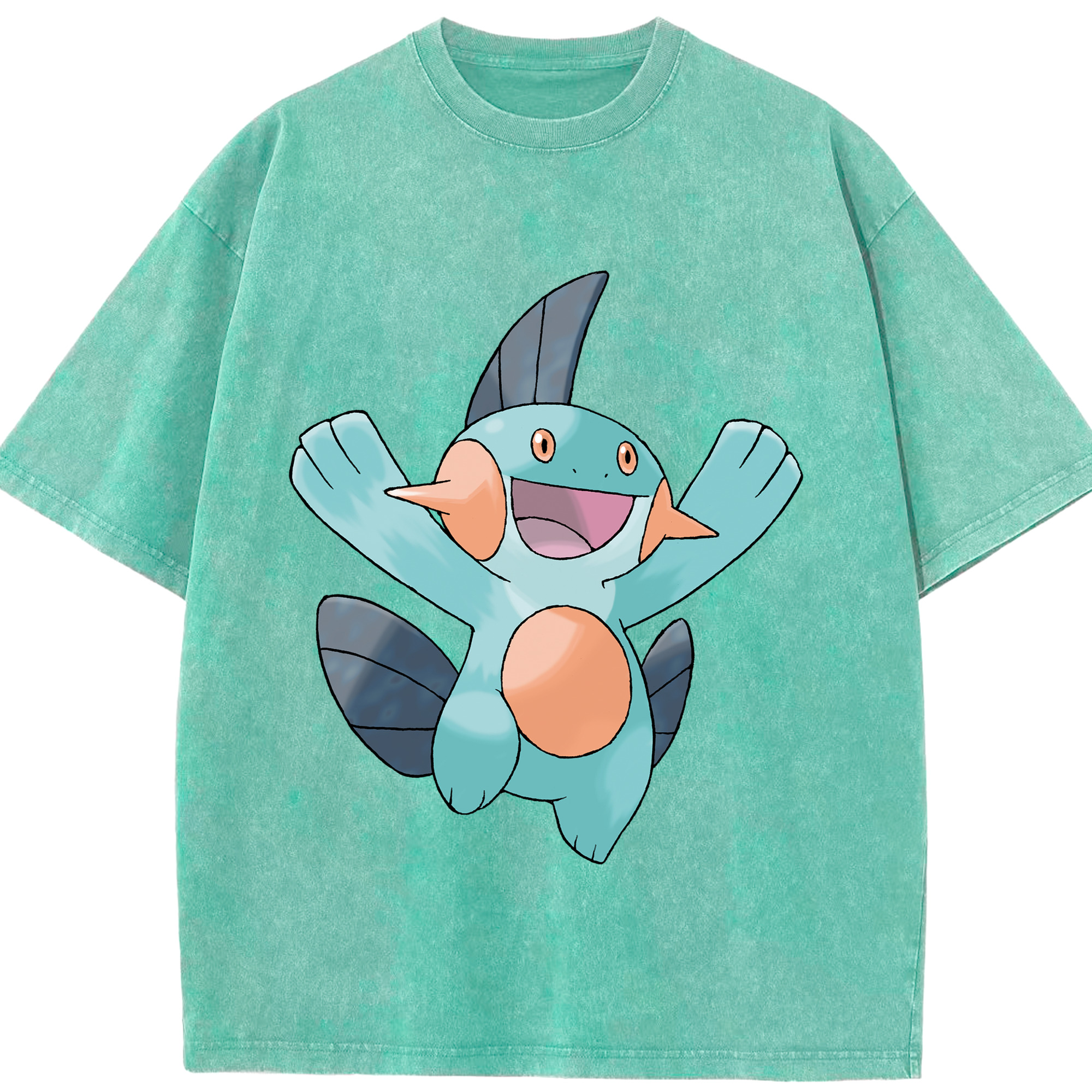 （画像用） ポケットモンスター Pokémon 綿100% ヴィンテージ風 半袖Tシャツ（フロントプリント）
